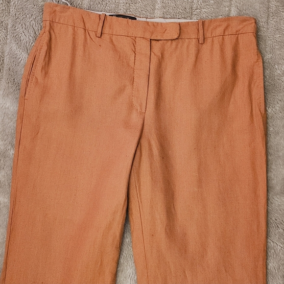 NEW Loro Piana Classic Linen Italian Trousers - Picture 2 of 8